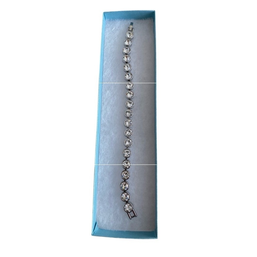 Touchstone Crystal White Ice Bracelet